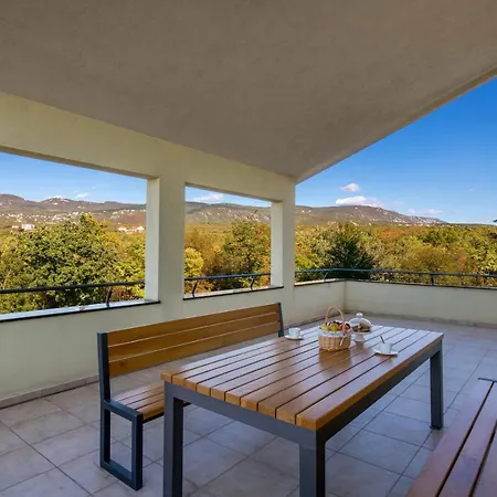 Вилла Luxury Ostro With Pool & Krk Bridge View Кральевица