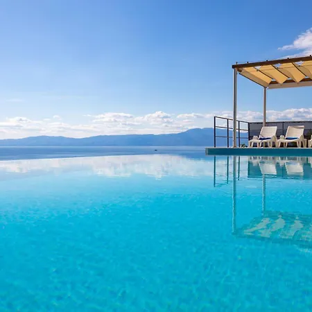 Luxury Ostro With Pool & Krk Bridge View Villa Kraljevica