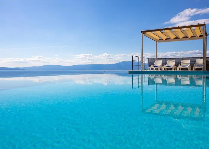 Luxury Ostro With Pool & Krk Bridge View Villa Kraljevica