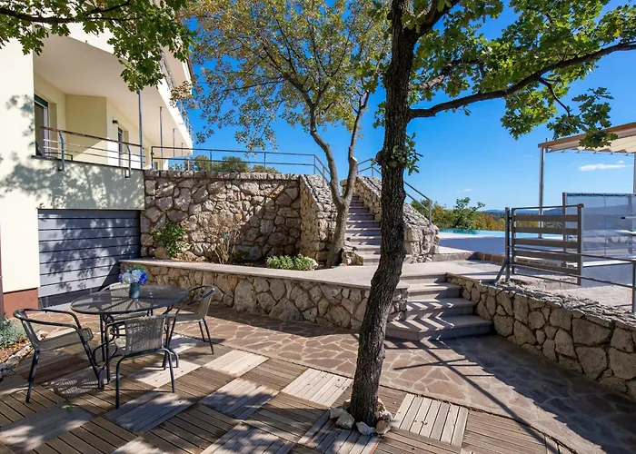 Vila Luxury Ostro With Pool & Krk Bridge View Kraljevica