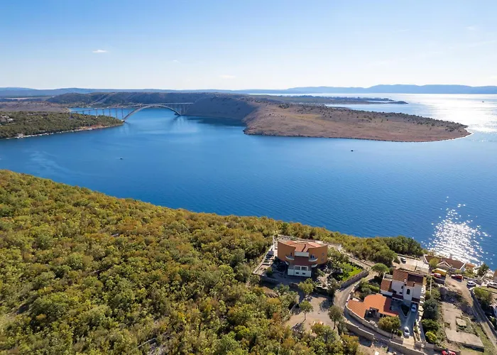 Luxury Ostro With Pool & Krk Bridge View * Kraljevica